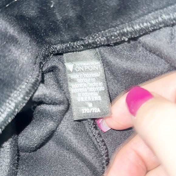 Victoria's Secret On Point Black Velour Jogger Style Sweatpants - Picture 10 of 12